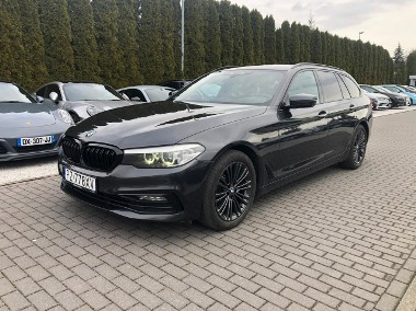 BMW SERIA 5 520d Sport Line Skóry VirtualCocpit 360Kamery Navi Hak-1