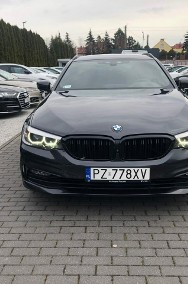 BMW SERIA 5 520d Sport Line Skóry VirtualCocpit 360Kamery Navi Hak-2