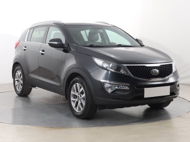 Kia Sportage III , Salon Polska, Skóra, Navi, Tempomat, Parktronic-1