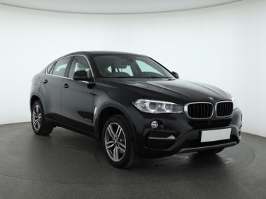 BMW X6 F16 , Salon Polska, Serwis ASO, 259 KM, Automat, Skóra, Navi,-1