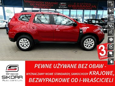 Dacia Duster I Led+NAVI+Tempomat+Parktronic BEZWYPADKOWY Krajowy 1WŁ Serwisowany F2-1