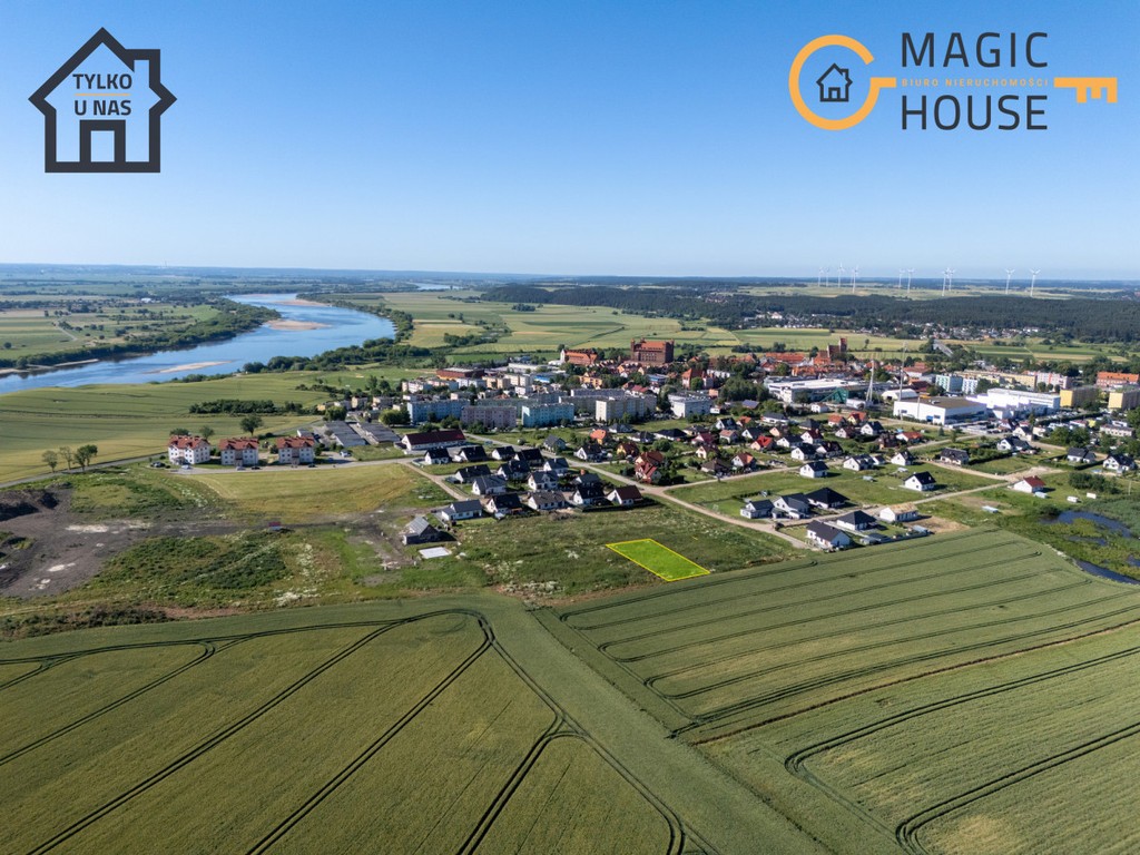 Działka budowlana 940 m² | MPZP | media | Gniew - Widok 4