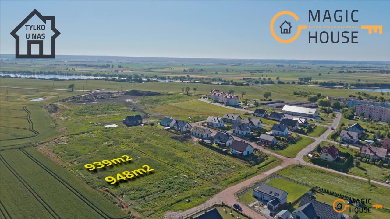 Działka budowlana 940 m² | MPZP | media | Gniew - Widok 5
