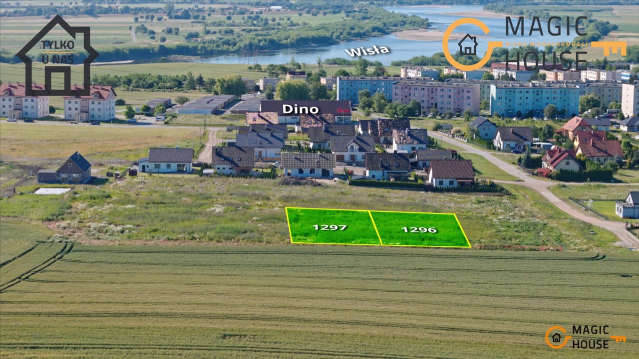 Działka budowlana 940 m² | MPZP | media | Gniew - Widok 6