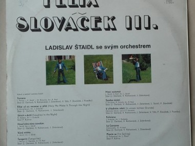 Felix Slovacek saksofon i Ladislav Staidl z orkiestrą, winyl 1976 r.-2