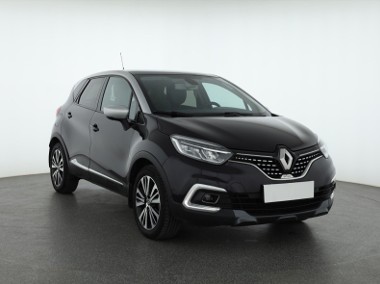 Renault Captur , Salon Polska, Serwis ASO, GAZ, Automat, Skóra, Navi,-1