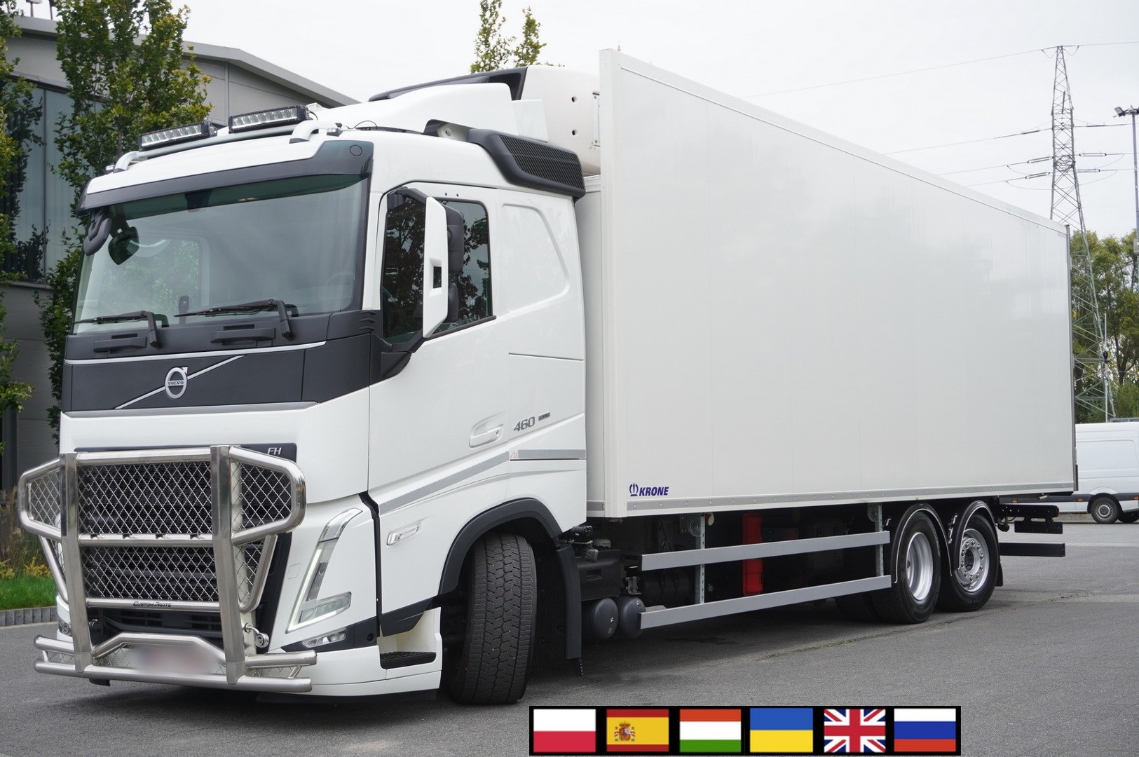 Volvo FH460 Chłodnia Krone 23 EPAL!/ Carrier/ Multitemperatura/ oś skrętna_237715