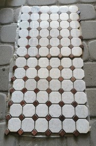 Mozaika Marmurowa CRISTAL WHITE/ALICANTE 30,5x30,5x1 poler-2