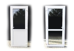 Nowe drzwi ciepłe wzmacniane drzwi plastikowe 90x200 od ręki