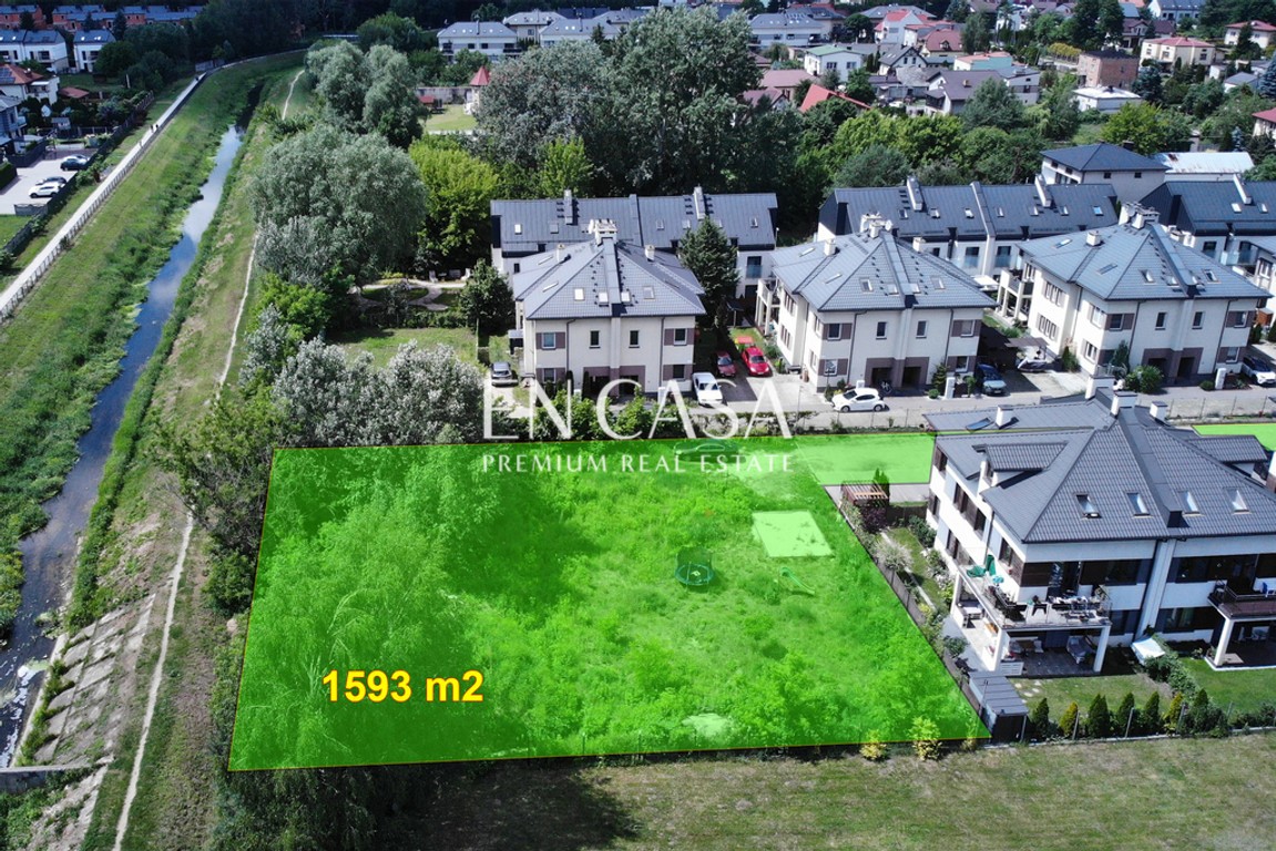 Kompleks działek 1 593 m² z MPZP | Marki, ul. Lisa – pohled 2