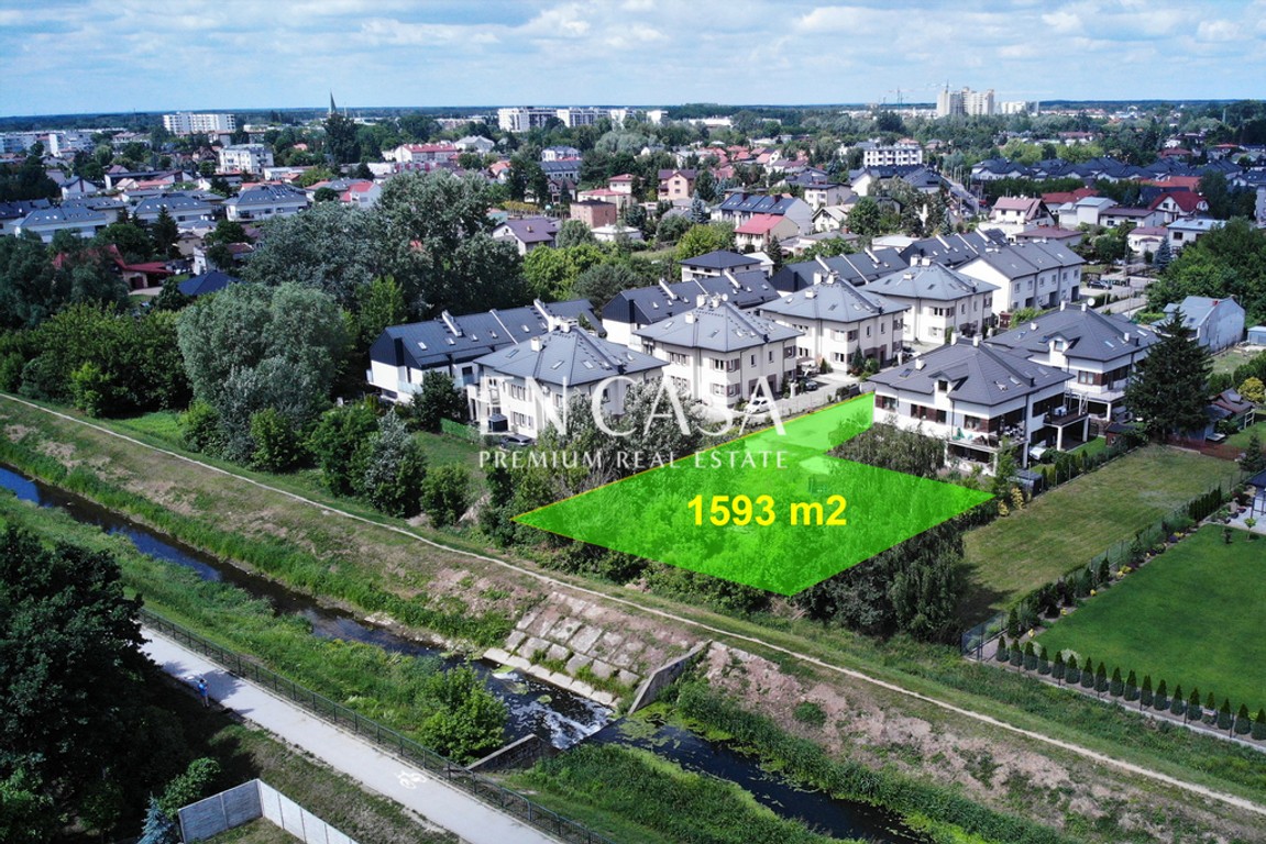 Kompleks działek 1 593 m² z MPZP | Marki, ul. Lisa – pohled 3