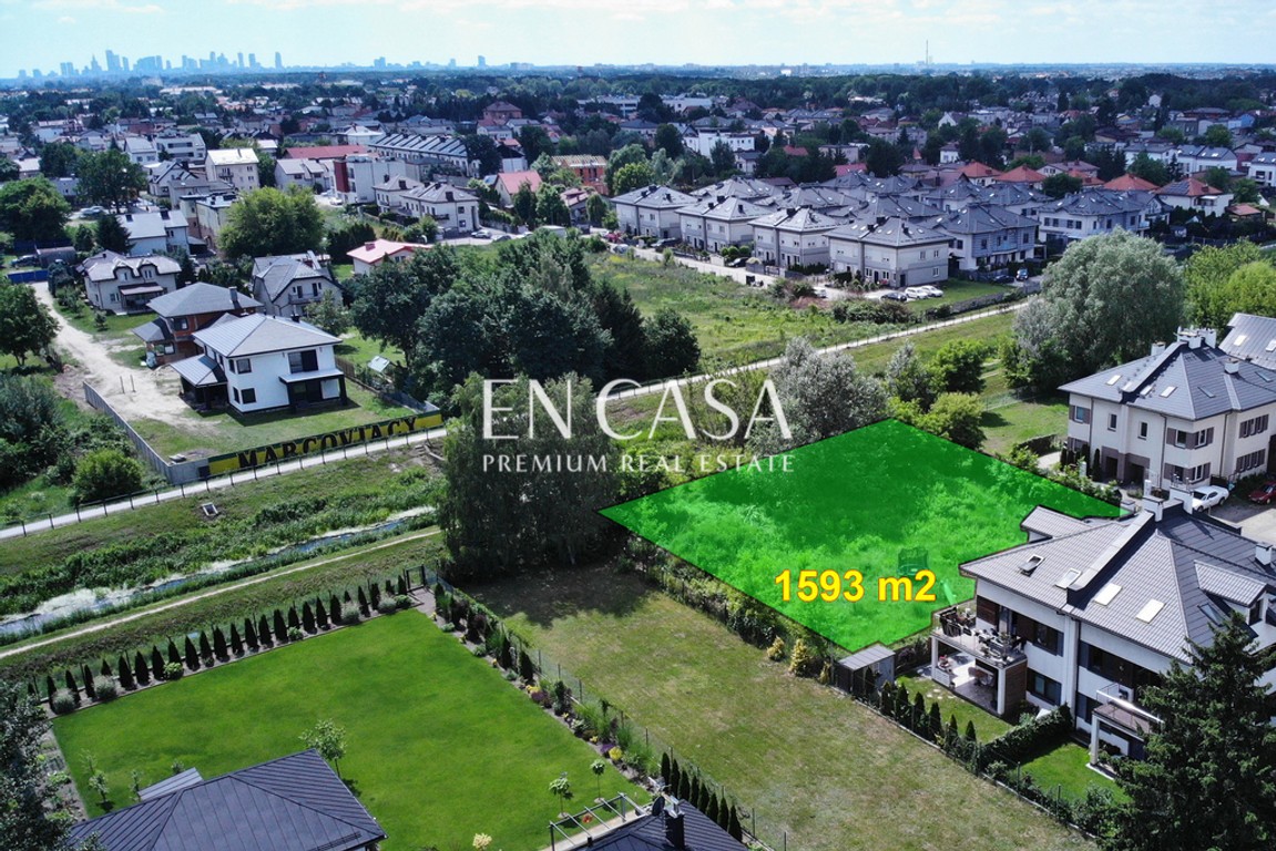 Kompleks działek 1 593 m² z MPZP | Marki, ul. Lisa – pohled 4