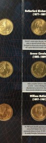  Pełna kolekcja monet 1 Dolar - seria "Prezydenci USA"+ album-4