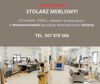 Stolarz meblowy