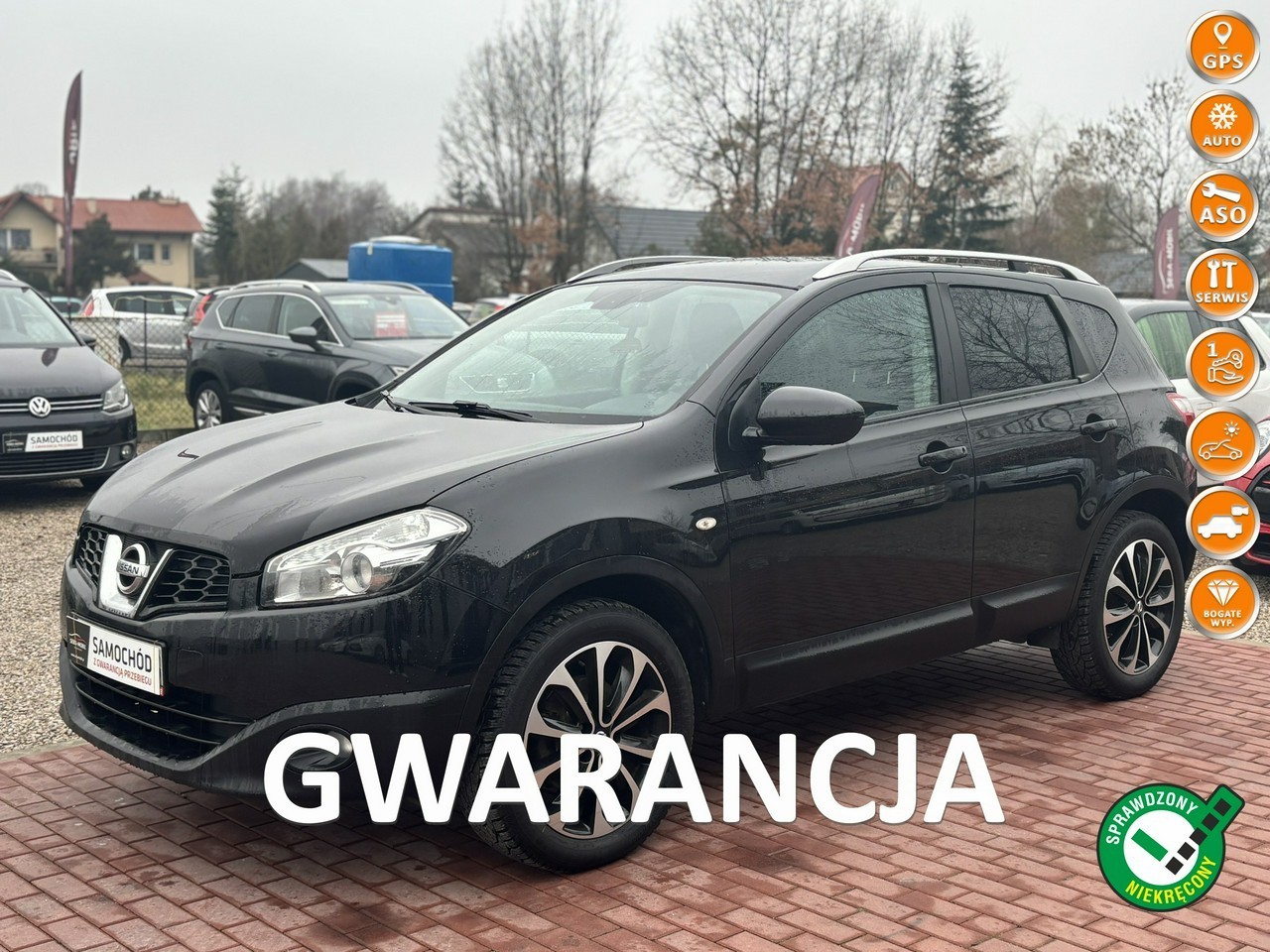 Nissan Qashqai I Panorama, Navi, Serwis