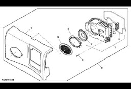 RE320807 John Deere 8345R - Głośnik