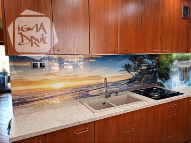 Panel szklany do kuchni i łazienki - grafika na szkle, szkło hartowane -250zł/m2-1