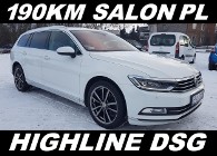 Volkswagen Passat B8 190KM DSG SALON POLSKA ZobaczFILM Bezwypadkowy Skóra ACC LED