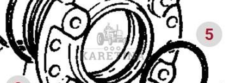 Fendt Favorit 514 Pokrywa Łożyska CZĘŚCI 199110010031-1