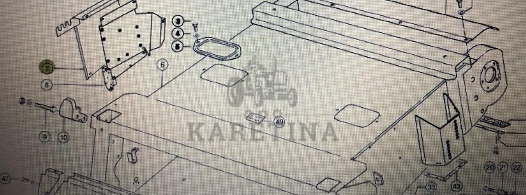 Osłona Prawa Claas Mega 370-360-1