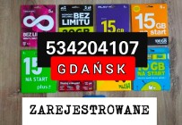 REJESTRACJA KART - ZAREJESTROWANE KARTY SIM - CZESKIE KARTY ANONIMOWE - AKTYWNE