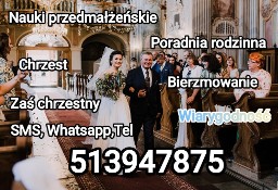 Nauki przedmałżeńskie poradnia bierzmowanie chrzest 1 2 spowiedź przedślubna