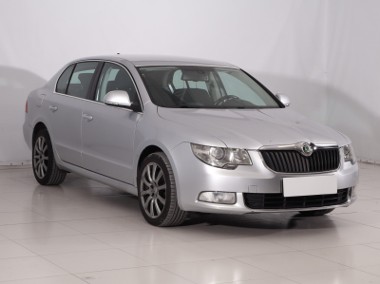 Skoda Superb II , Salon Polska, Xenon, Klimatronic, Tempomat, Parktronic,-1