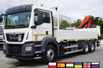 MAN TGA TGS 26.420 6×4 / Fassi F215A.2.24 / remote control / Rotator / 257300