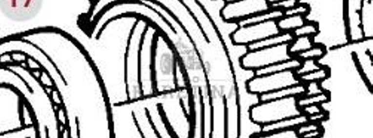 Fendt Favorit 514 Koło Zębate Walcowe CZĘŚCI 514100220360-1