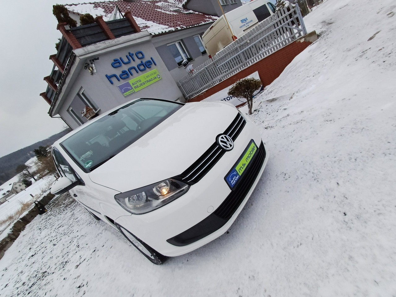 Volkswagen Touran II navi, opłacony