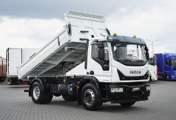 Iveco 180E EUROCARGO / 180-320 / E 6 / WYWROTKA / ŁAD. 10 490 KG