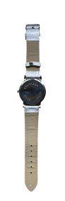 Zegarek Geneve z białym paskiem-4