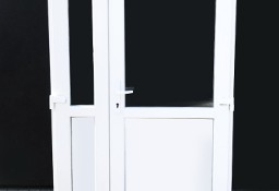 Nowe PCV drzwi 140x210 kolor biały,wzmacniane
