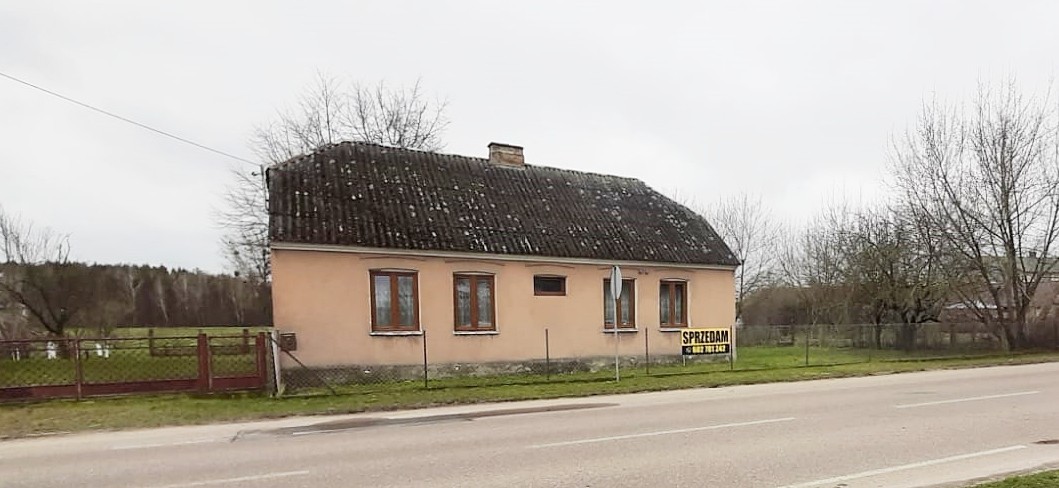 Dom w zielonej okolicy Piski, gmina Czerwin, ul. Słowackiego 17