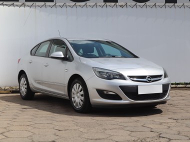 Opel Astra J , Salon Polska, Skóra, Klima, Tempomat, Parktronic-1