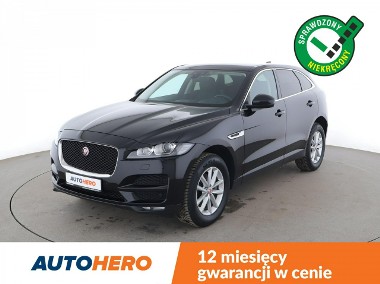 Jaguar F-Pace 20d Automat AWD Chequered Flag Navi Tempomat El.Fotele Meridian Kame-1