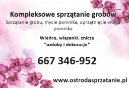 Sprzątanie , Mycie Nagrobków ( Opieka Nad Grobami)