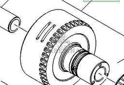 John Deere 8110 8210 8310 8410 Bęben CZĘŚCI RE587761