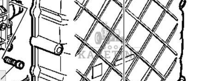 John Deere IVT AUTOPOWER 6820 6920 6920S Osłona Pokrywa Bloku Zaworowego CZĘŚCI AL174814-1