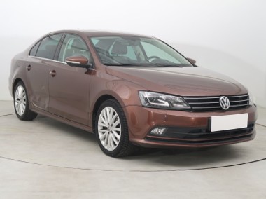 Volkswagen Jetta VI , Salon Polska, Serwis ASO, Navi, Xenon, Klimatronic,-1