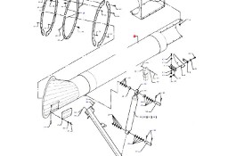 Massey Fergusson MF 30 - przewód rura tłocząca D28884147