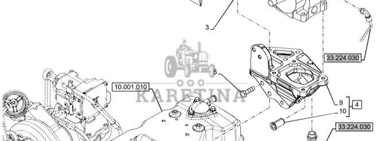 New Holland T6090 Spręźarka powietrza 47606965-1