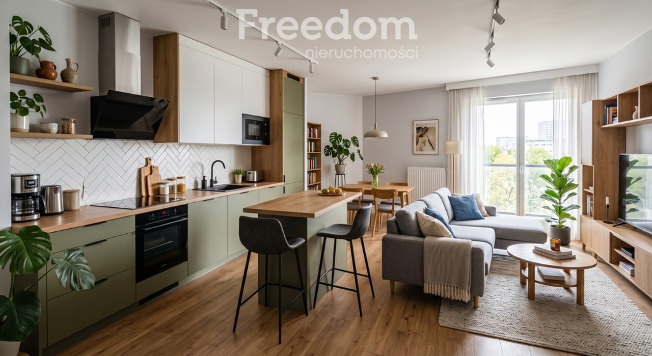 3 pokoje 57 m² we Włochach z balkonem i garażem