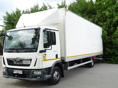 MAN TGL 12.190 Euro 6 kontener 20 pal winda 158000km sprowadzony! MAN TGL 12.190 euro 6 tylko 158tys.lm kontener 20 palet ,ks.serwisow-1