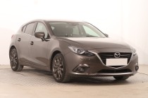 Mazda 3 III , Serwis ASO, Skóra, Navi, Klimatronic, Tempomat, Parktronic,