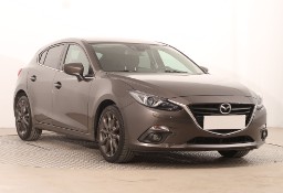 Mazda 3 III , Serwis ASO, Skóra, Navi, Klimatronic, Tempomat, Parktronic,