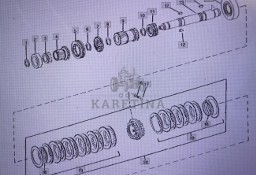 John Deere R78985/bęben synchronizatora/John Deere 4555/4755/4955 Nr części R78985