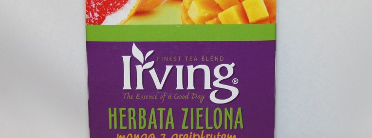 Irving herbata zielona mango i grejpfrut 20 t. mango & grapefruit green tea -1