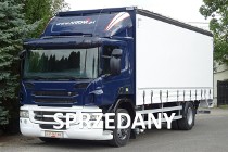 Scania P250 Euro 6 Firanka winda klapa poduszki sprowadzony Scania P 250 Euro 6 firanka winda klapa przebieg udokumentowany Spro