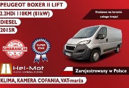 Peugeot Boxer LIFT 2015R, Klima, Kamera cofania, Zarejestrowany w Polsce!